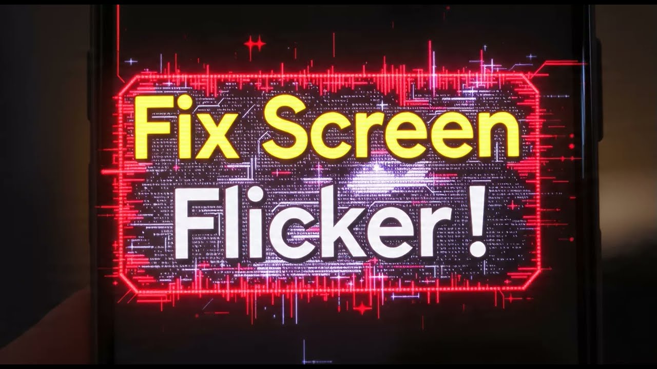 Get Rid of screen flickering sensor dots issue on Pixel 10 Pro