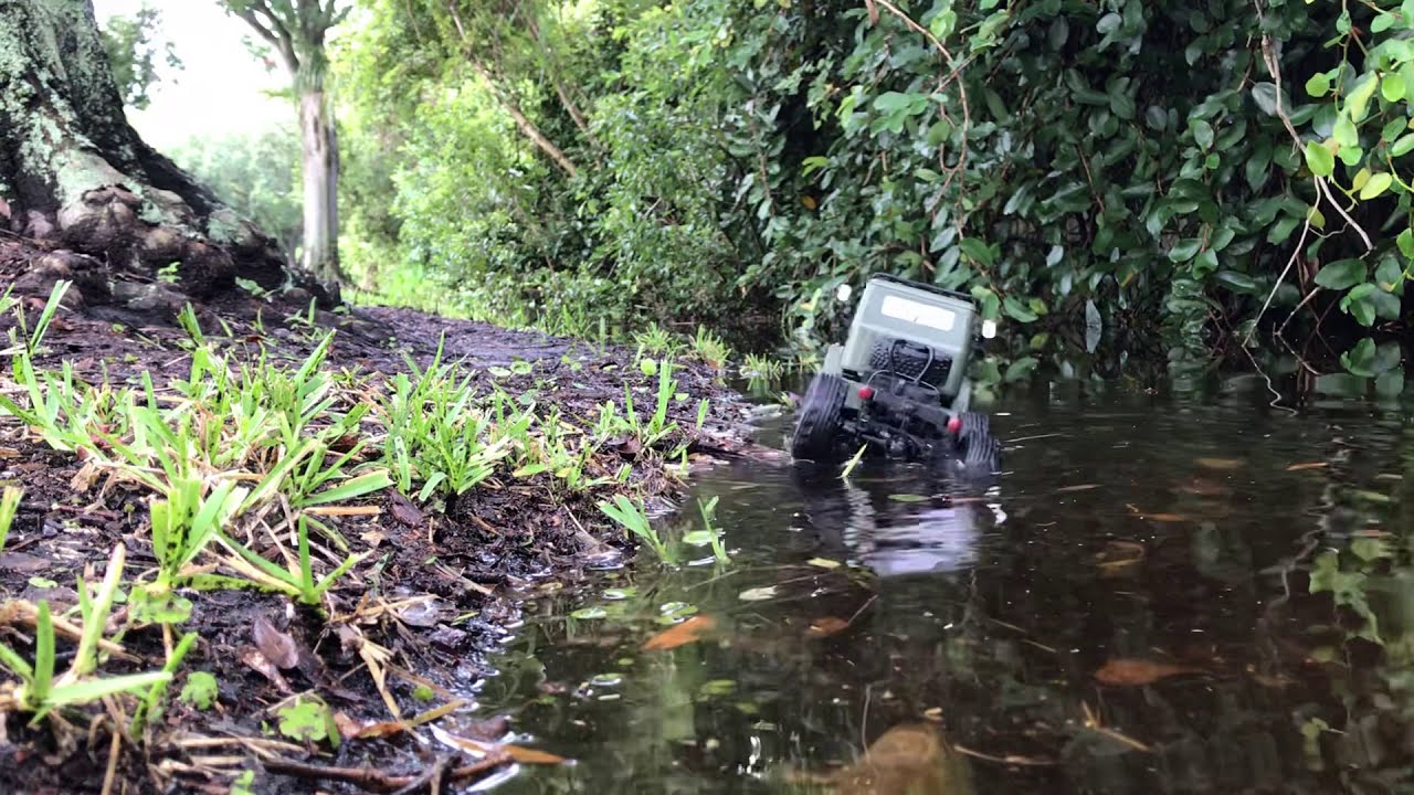 Wpl b36 military 6x6 waterproof still working!