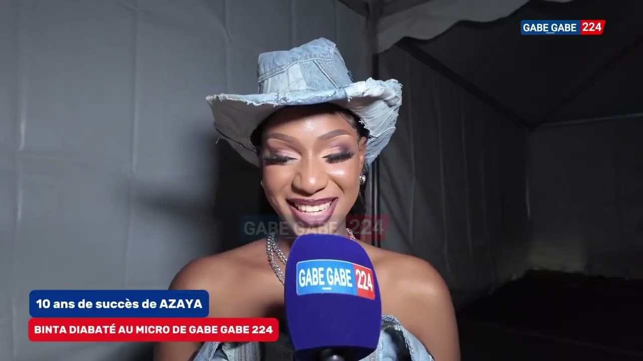 Au micro de Gabe Gabe 224, Binta Diabaté exprime sa fierté envers Azaya👇🏻👇🏻👇🏻👇🏻