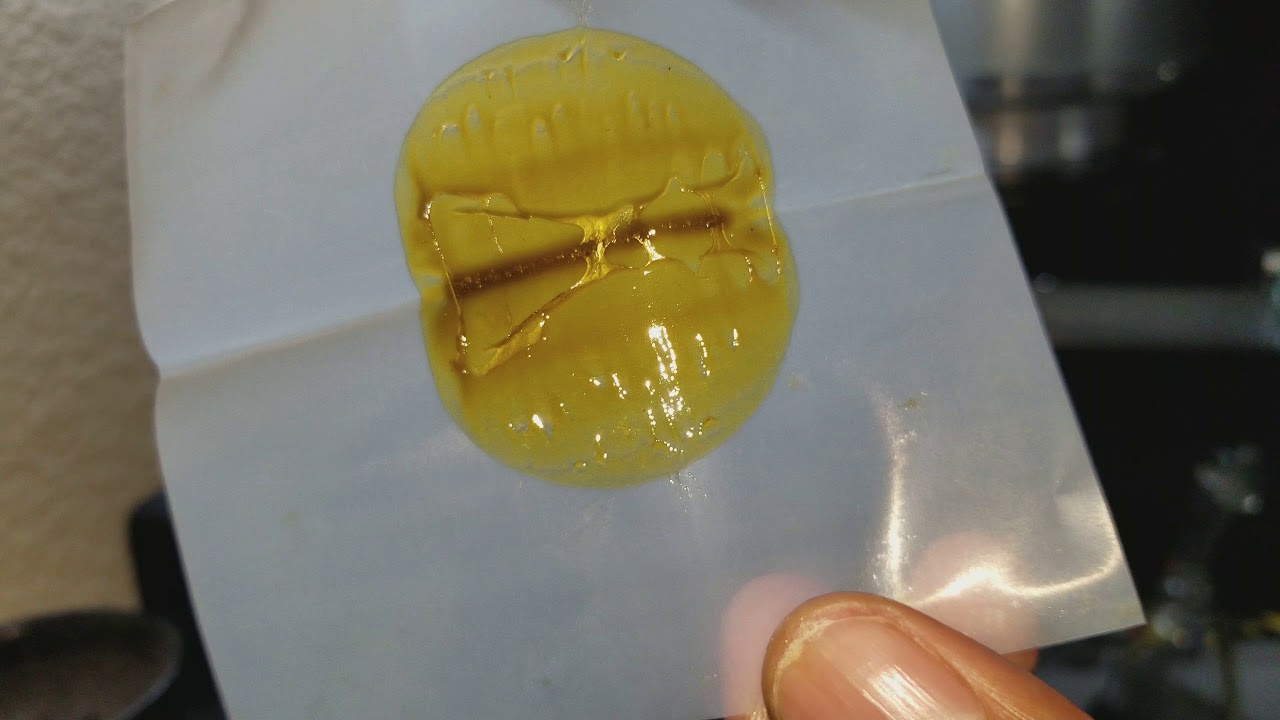 Quick close up of GG4 rosin