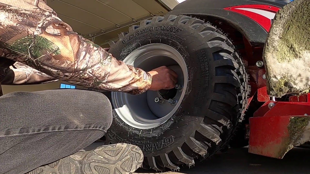 121 Carlisle Versa Turf Tires On My Ferris ISX 3300 Zero Turn Mower