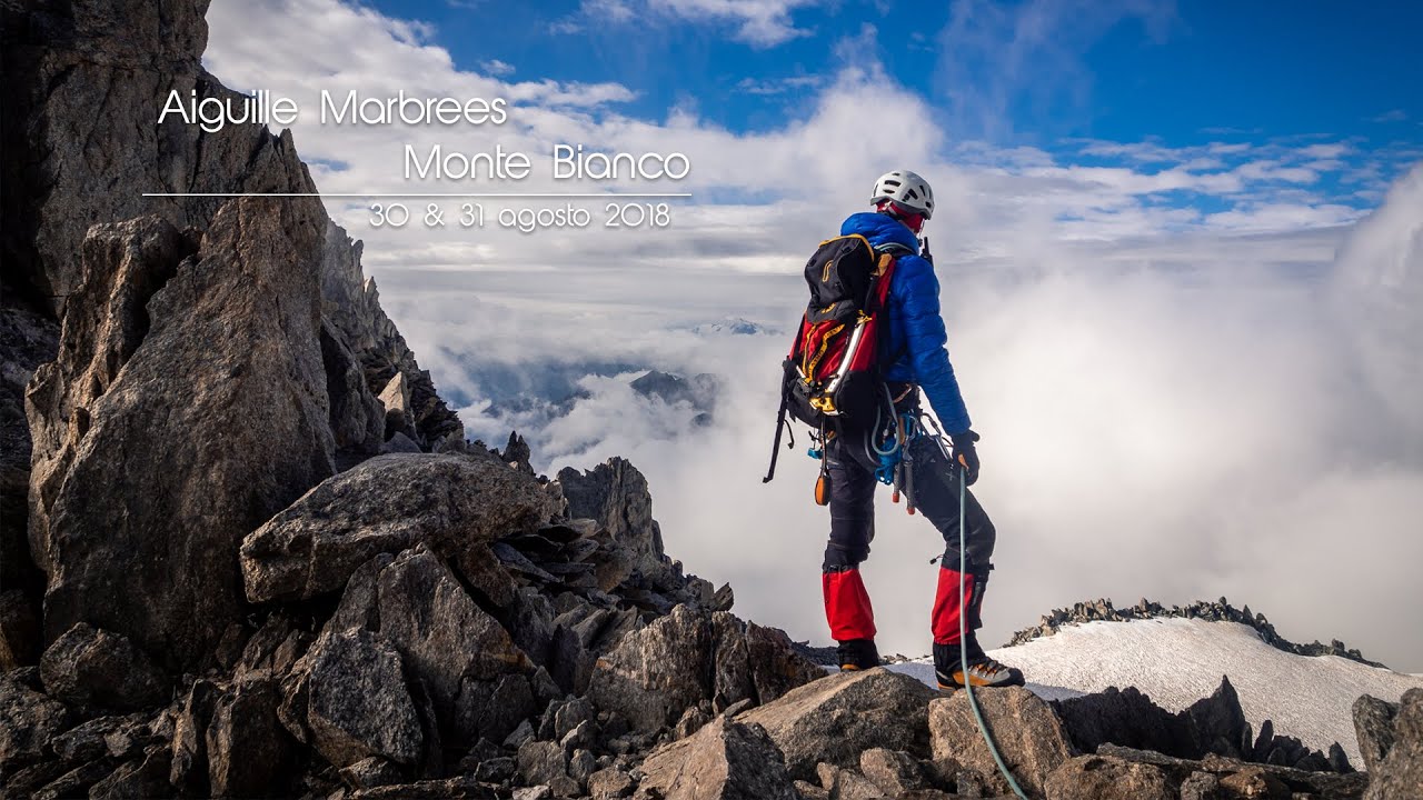 Mont Blanc, Aiguille Marbree 2018 | GoPro HD