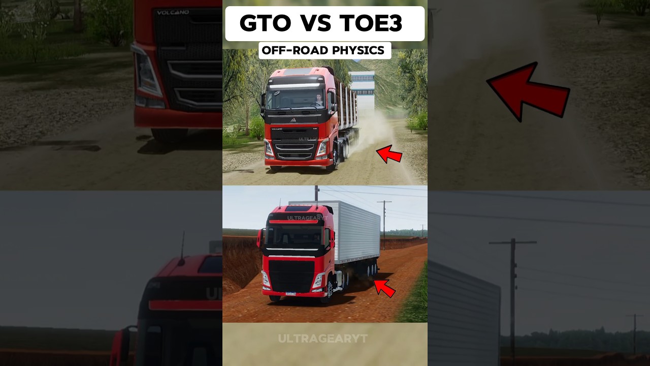 truckers of Europe 3 vs global truck online off-road physics comparison 💪📈🧐