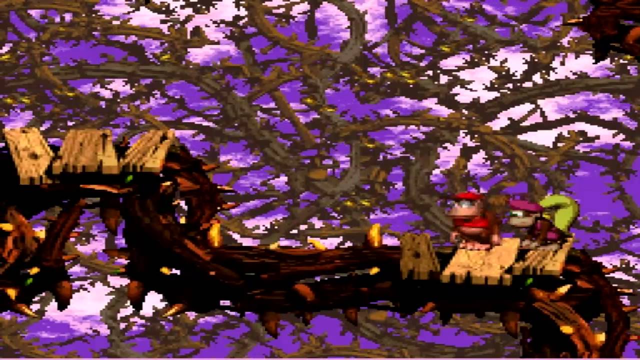 Donkey Kong Country 2 The Flying Krock's Screech's Sprint