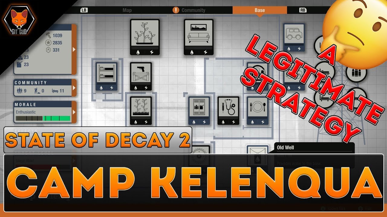 Путеводитель по базе State of Decay 2 (лагерь Келенкуа)