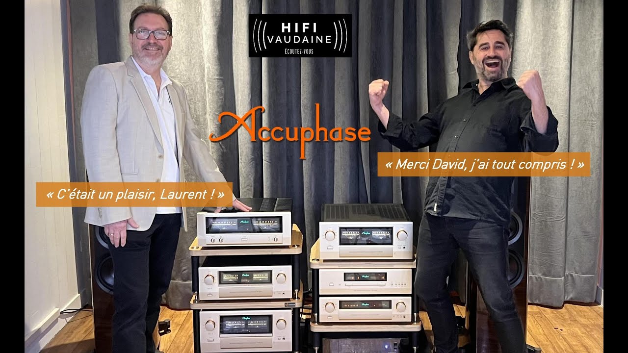La rencontre Accuphase / Vaudaine