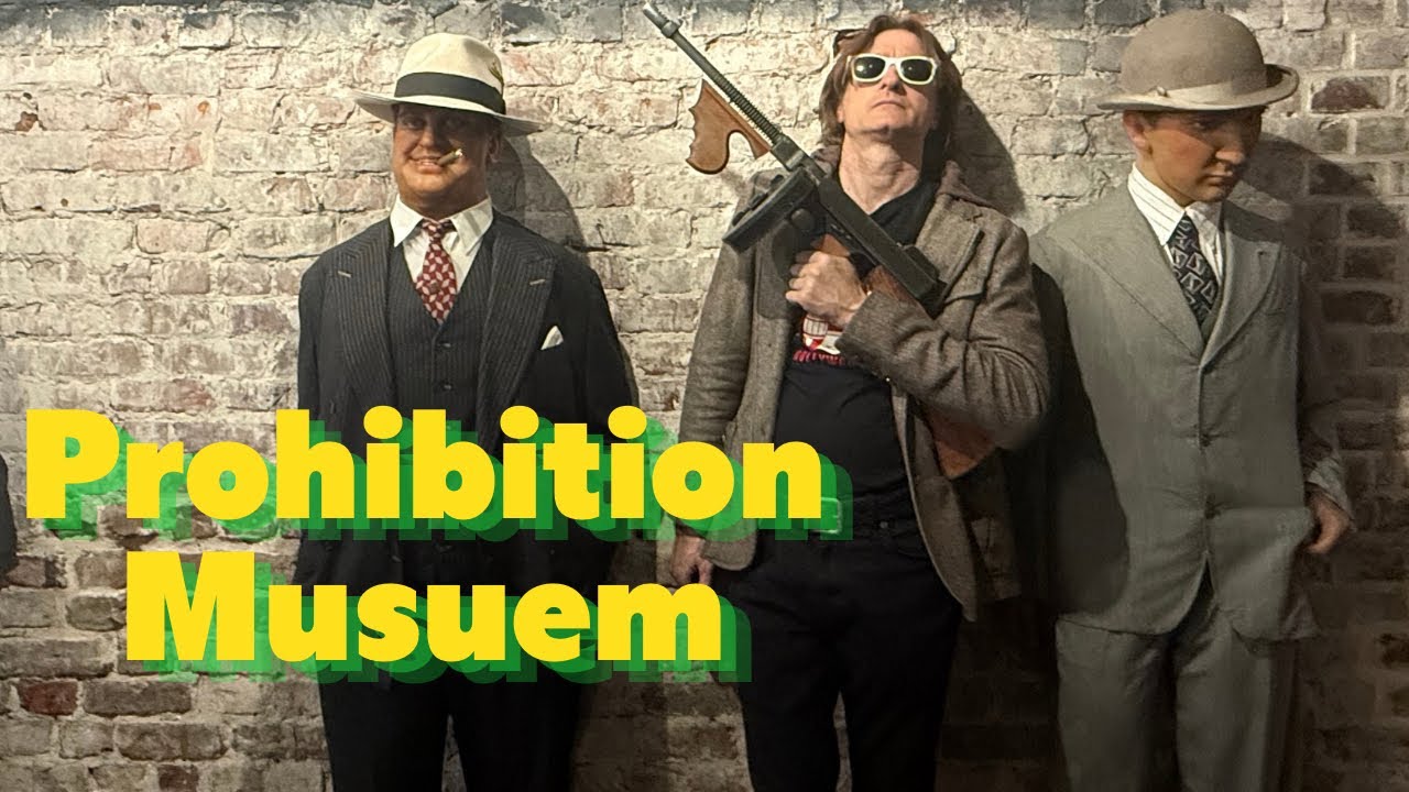 Prohibition Musuem and Speak Easy Bar tour!