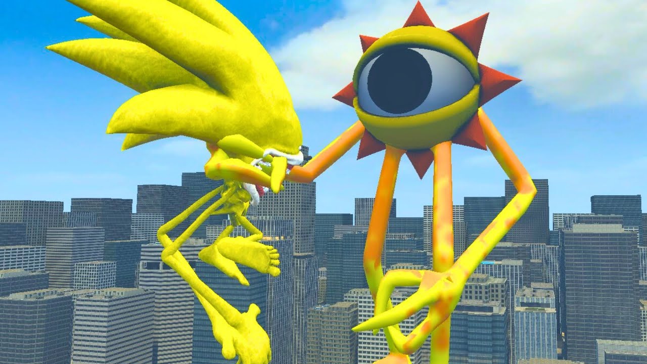 I BECOME NEW SUN SMILEY'S VS ALL SHIN SONIC TAPES in Garry's Mod!