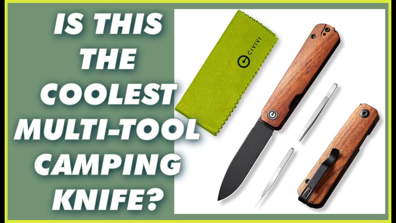 IS THIS THE COOLEST Multitool Pocket Knife? CIVIVI Sendy 3 In 1 With Tweezers and Toothpick