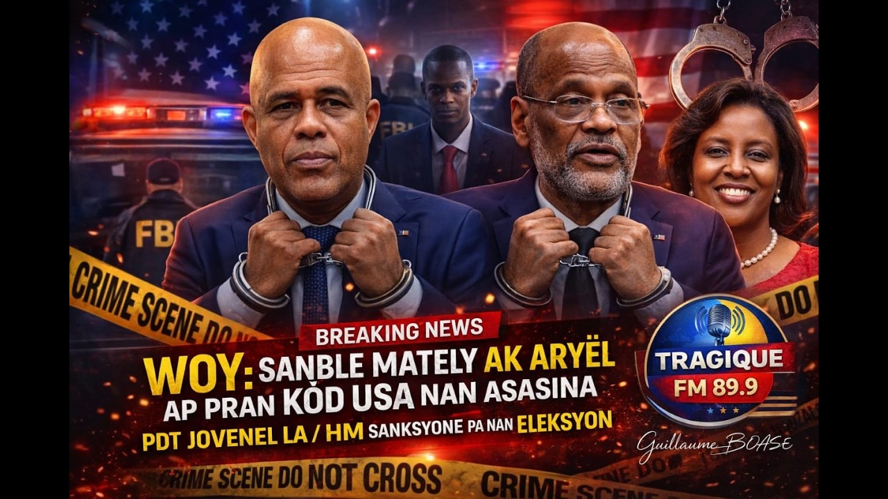 Woy:Sanble Mately ak Aryèl  ap pran Kòd USA Nan  Asasina Pdt Jovenel la/Hm Sanksyone pa nan Eleksyon