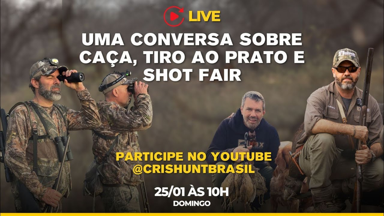 Uma conversa sobre caça, tiro ao prato e shot FAIR
