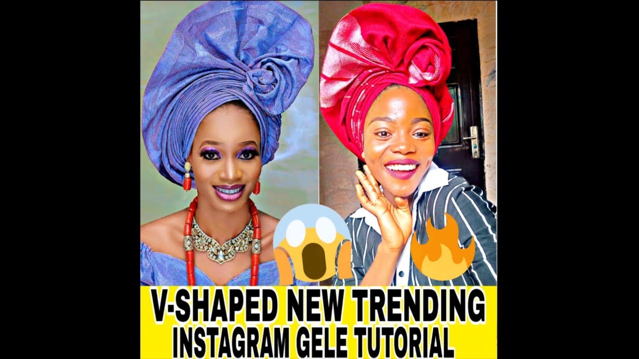 V-SHAPED NEW TRENDING INSTAGRAM GELE TUTORIAL/BEGINNER FRIENDLY😱😳🔥