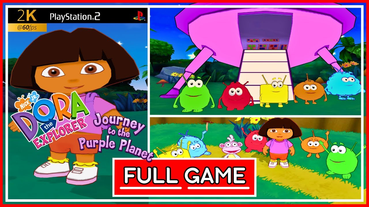 Dora the Explorer: Journey To The Purple Planet - FULL GAME - PS2 (PCSX2) - (No Commentary) 2k 60FPS