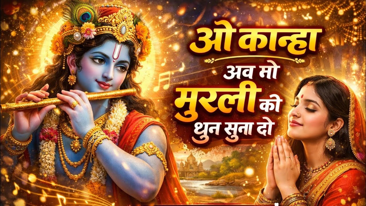 ओ कान्हा अब तो मुरली की धुन सुना दो 🙏 | New Krishna Bhajan 2026 | DJ Bhakti Song@TSeriesBhaktiSagar 