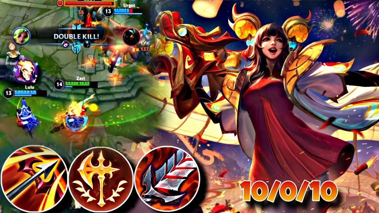 WILD RIFT ADC | ZERI STILL BROKEN IN PATCH 5.0 C ? | ZERI DEATH GAMEPLAY | #wildrift #zeri #adc