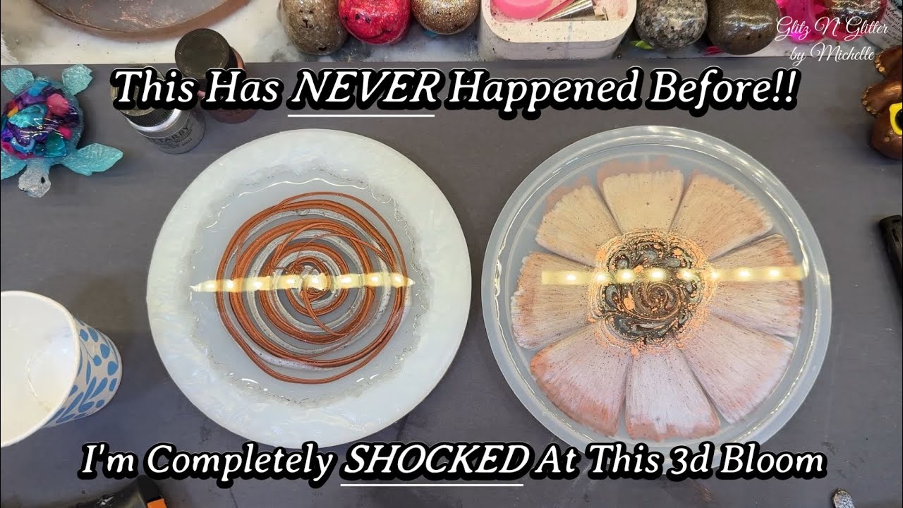 #561 I'm Completely Blown Away On What The Outcome Of This 3d Metallic Bloom Did!