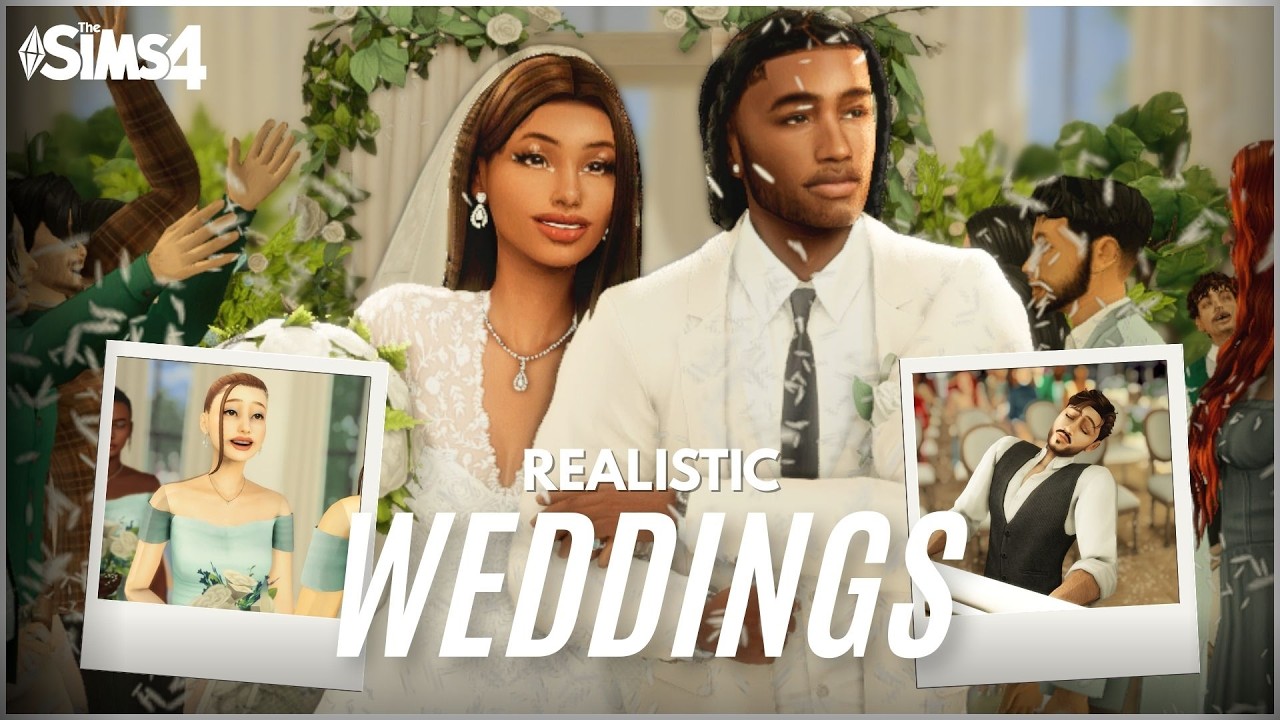 14+ Mods for Realistic Weddings & Events | Regal Wedding Collection | Sims 4 Mod Showcase
