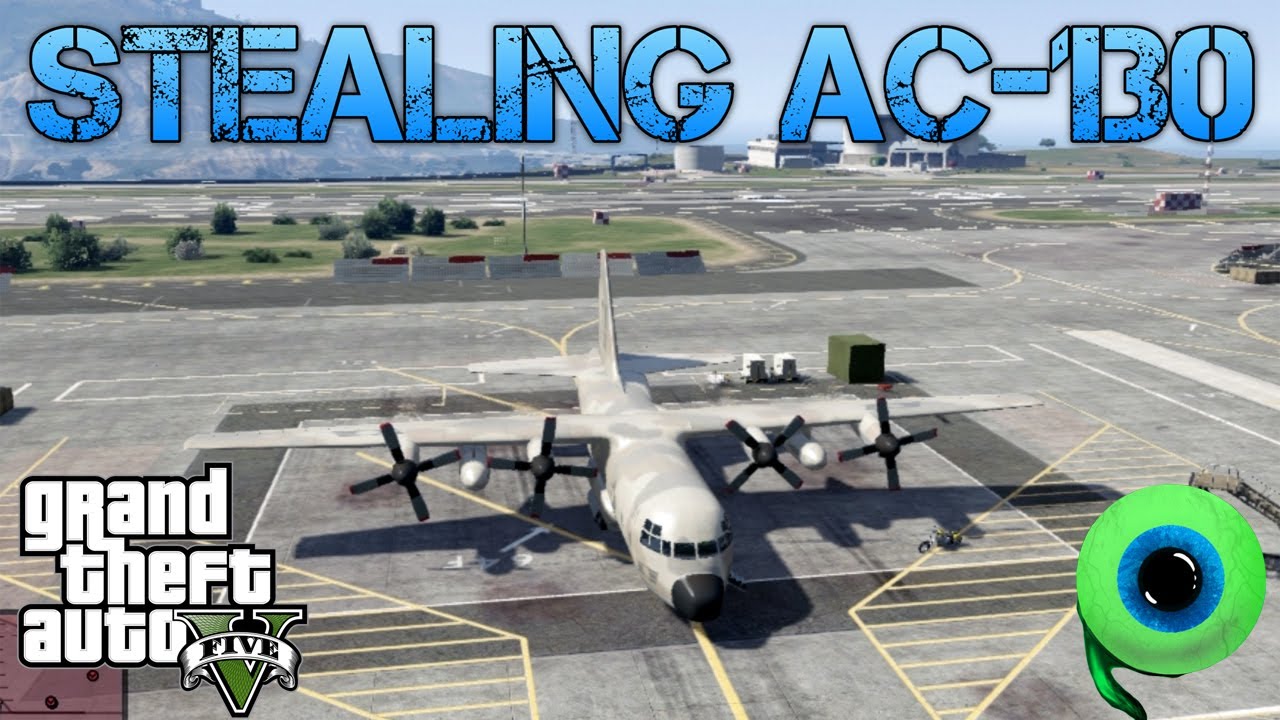 Grand Theft Auto V Challenges | STEALING THE C-130 (TITAN) | LOSING CHOPPERS IN WIND FARM