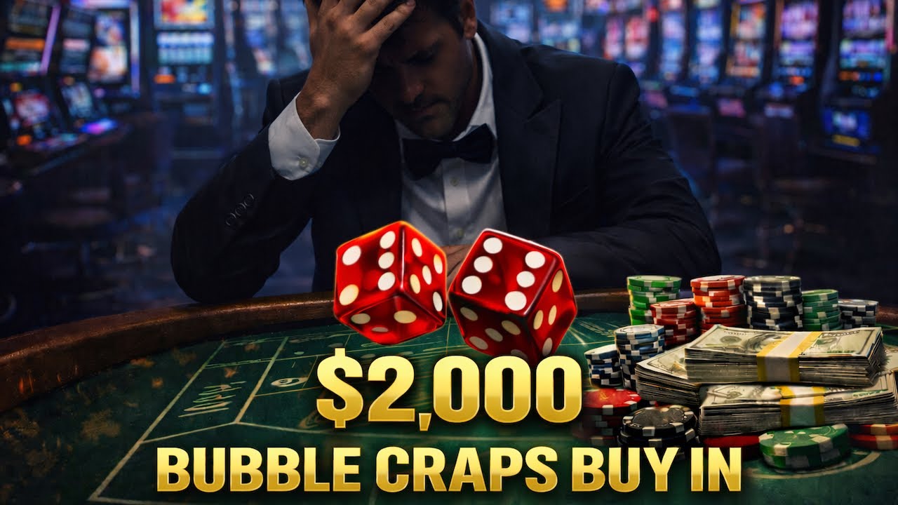 High Limit Bubble Craps $2,000 of Fun or Disaster?