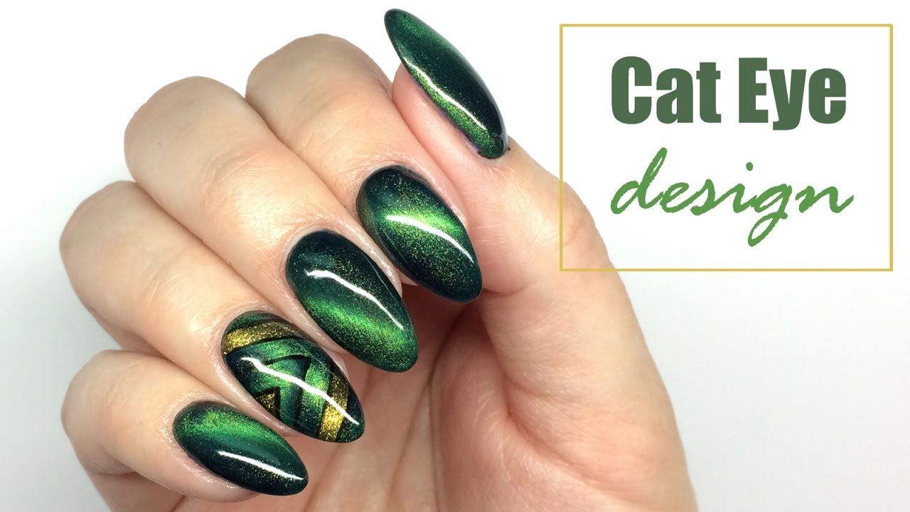 Cat Eye Design - Nail Art Tutorial || My Wonderland