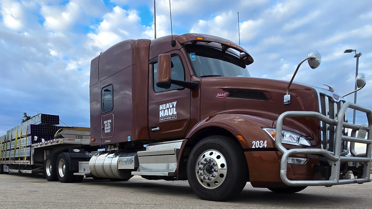 Long-distance trucking across America