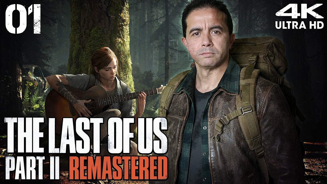 THE LAST OF US 2 REMASTERED PC4K! JOEL? ELLIE E DINA? QUEM É ABBY? | CAP 1