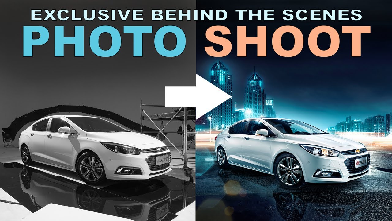 STUDIO CAR PHOTOGRAPHY FOR GM CHINA | Behind The Scenes How I Shot It
