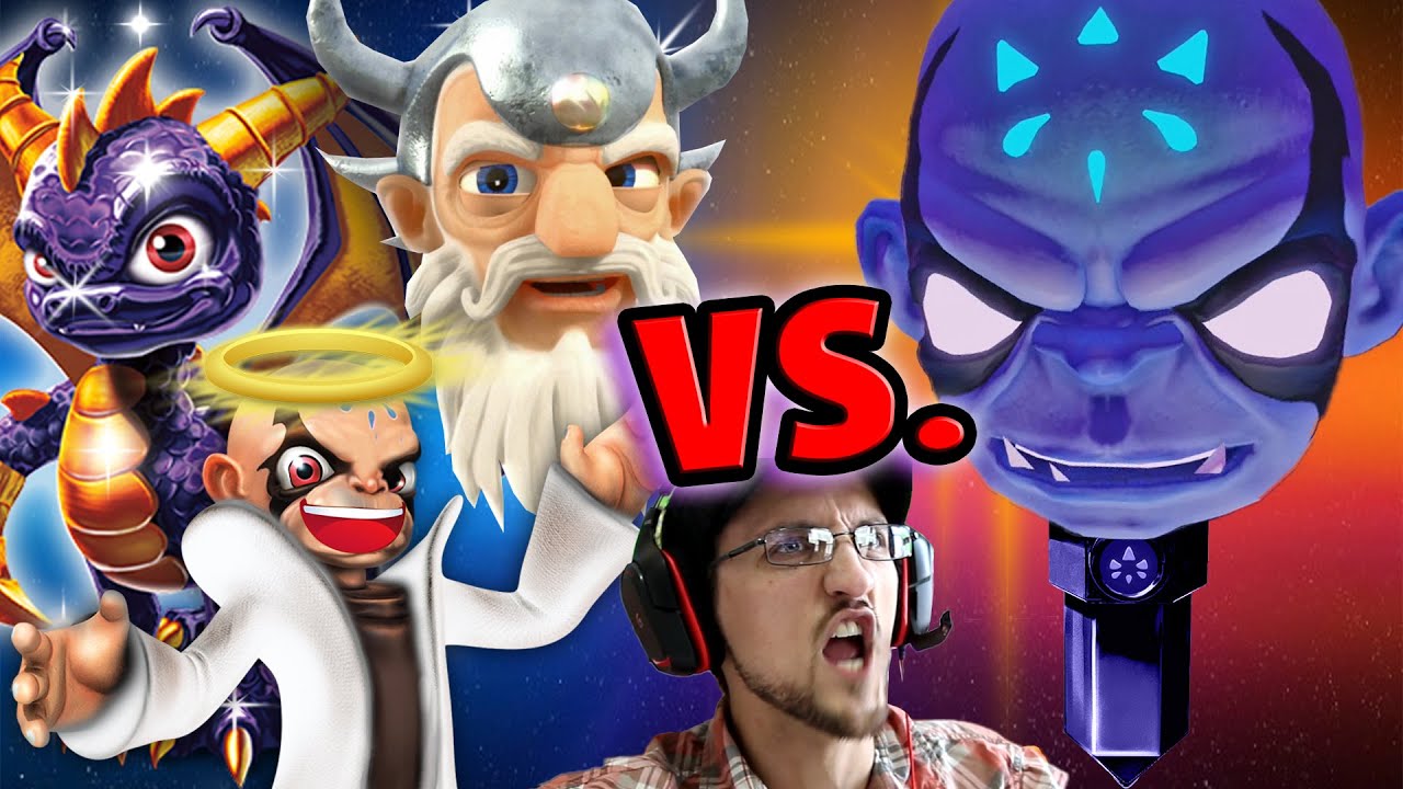 Skylanders Ловушка команды: EON против KAOS! (Eon Элита Spyro & Chop Chop Maxed)