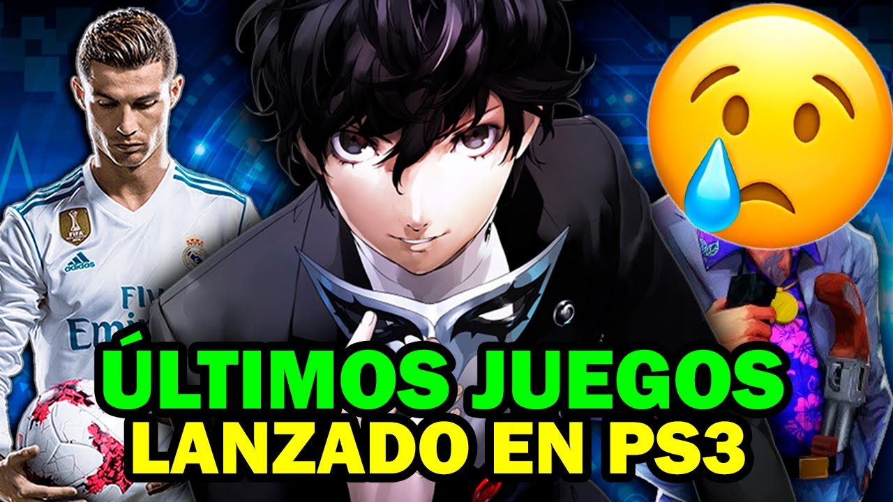 LOS ÚLTIMOS JUEGOS LANZADOS OFICIALMENTE PARA PS3
