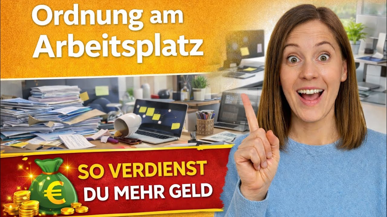 Warum dein unordentlicher Arbeitsplatz dich Geld kostet