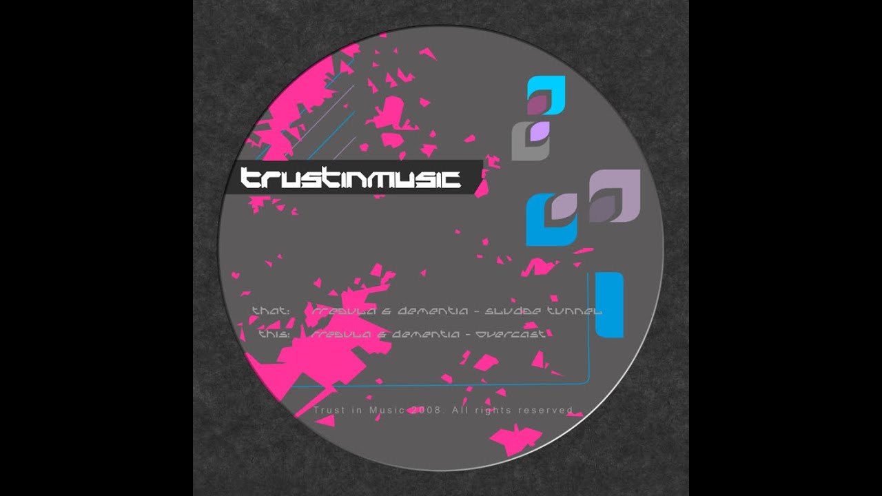 TRUST IN MUSIC [ TRIM006 : RREGULA & DEMENTIA - sludge tunnel - ] drum and bass