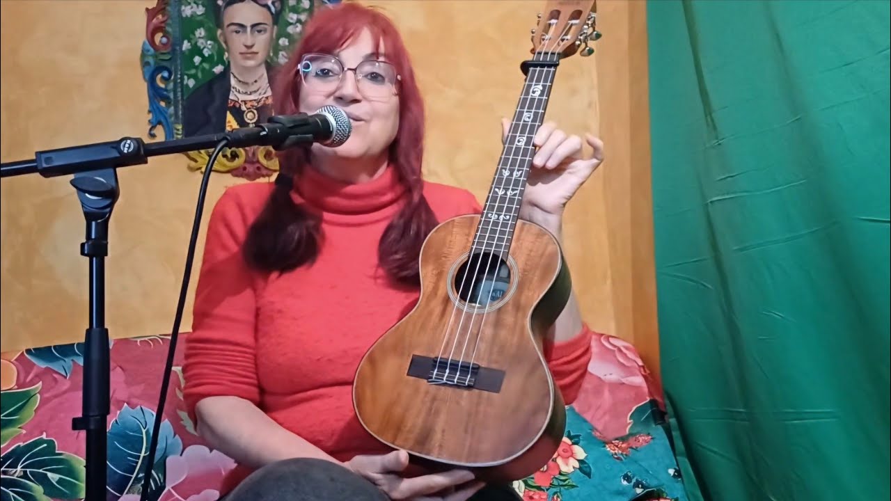 Paloma Negra tuto ukulele ténor capo 1 avec accords