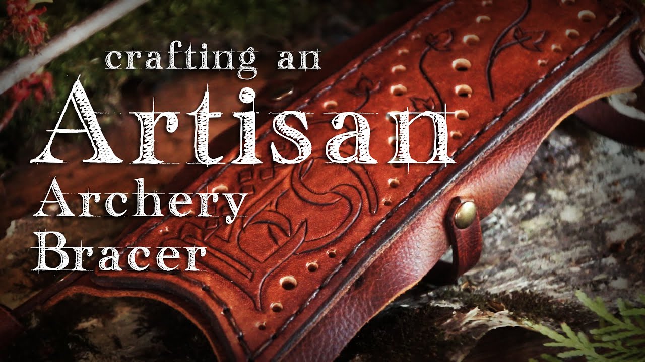 Crafting an Artisan Leather Archery Bracer