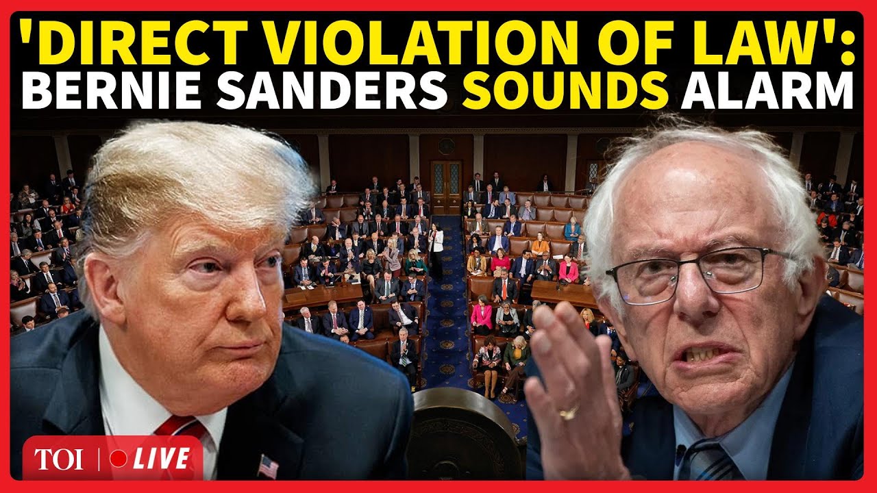Bernie Sanders LIVE: Emergency Address On Trump&rsquo;s Abuse of Power | Senate Democrats | US News LIVE