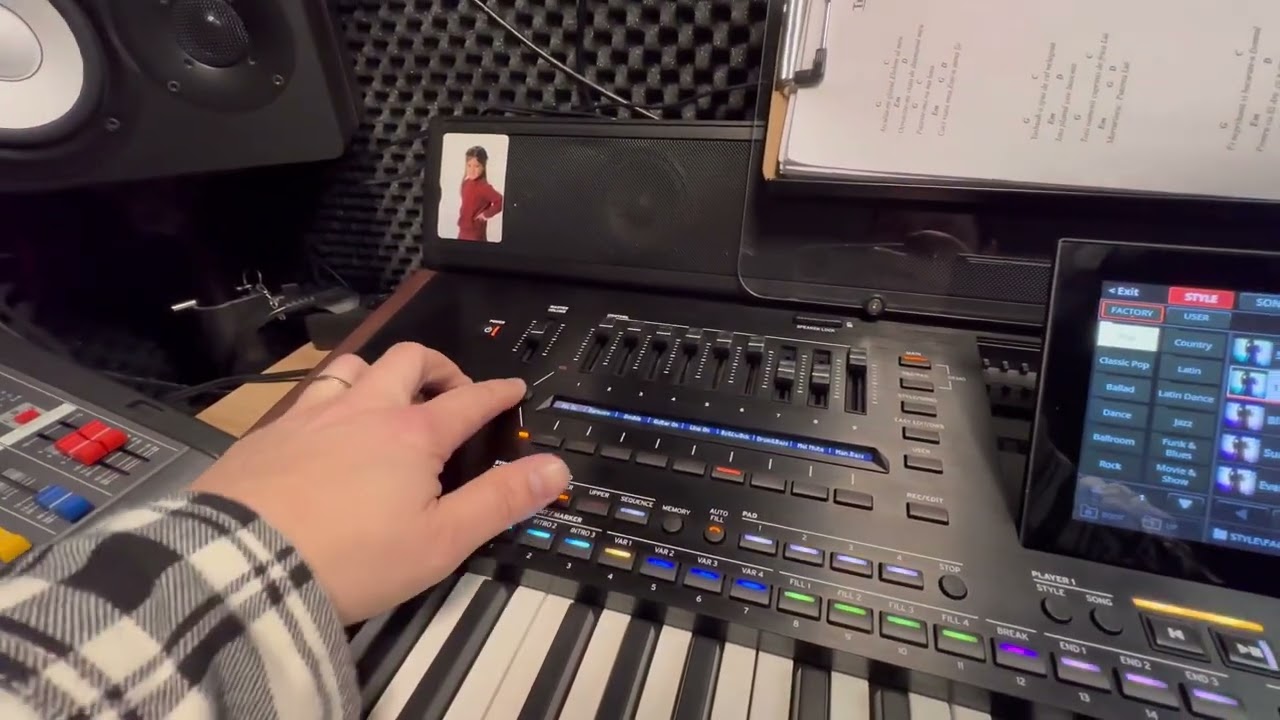 Korg pa5x Activare Bass Manual din orice style👍👍🎹🎹