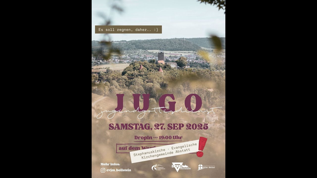 Jugo des CVJM Beilstein aus der Stephanuskirche Abstatt am Samstag, 27. September 2025