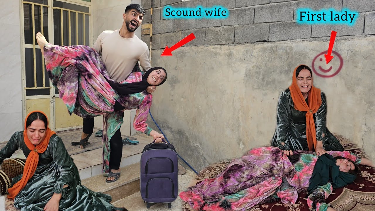Unexpected tension❗️Ahmed's anger to save first wife caused second wife to run away from home 🚷