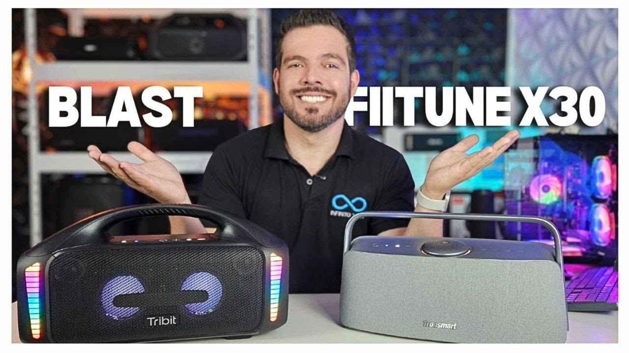 “Tronsmart vs Tribit 🔥 FIITUNE X30 ou BLAST — Quem Leva Essa?”