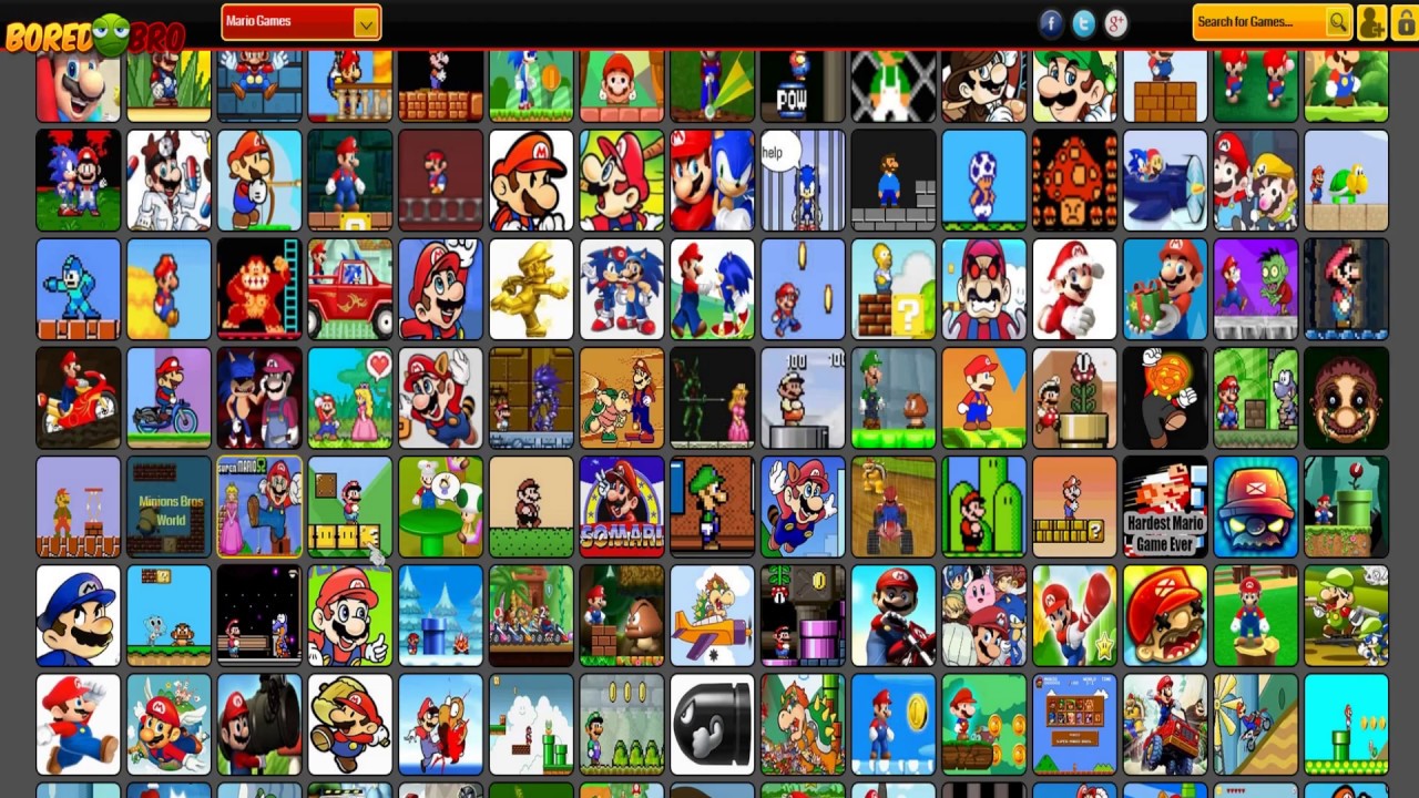 Best Mario Games Online - Webpage Play Link