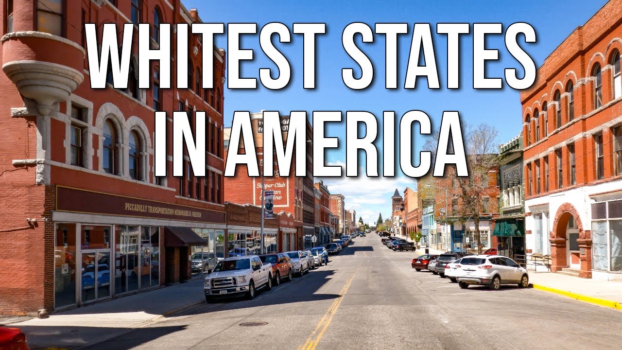 Top 10 Whitest States in America in 2025