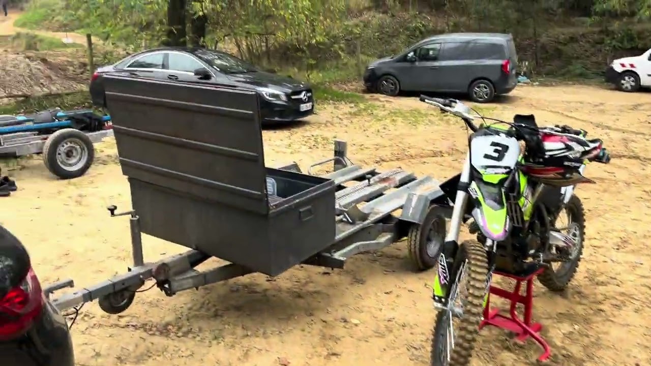 Sortie Cross avec les dirts Apollo SMX250 et RXF125