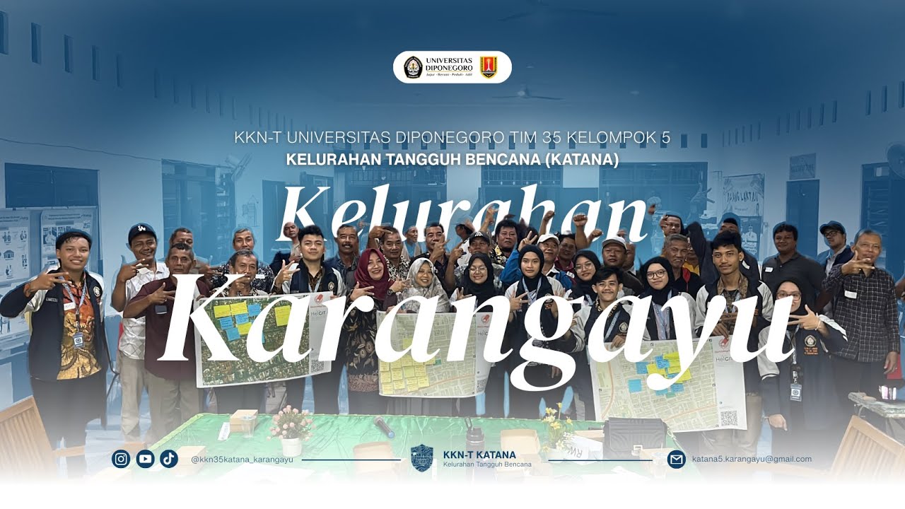 Video Profil Kelurahan Karangayu, Kec. Semarang Barat, Kota Semarang KKN-T UNDIP TIM 35 2026