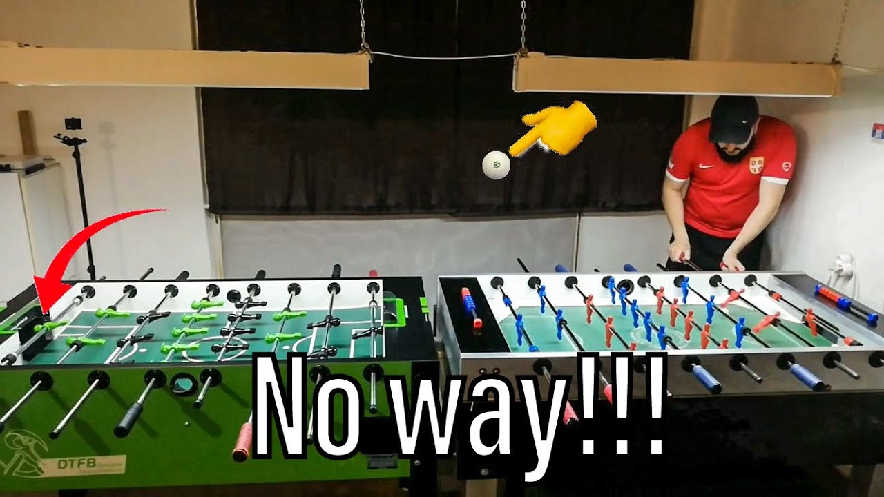 foosball challenge - a trip around the world (table soccer tricks) Covid challenge