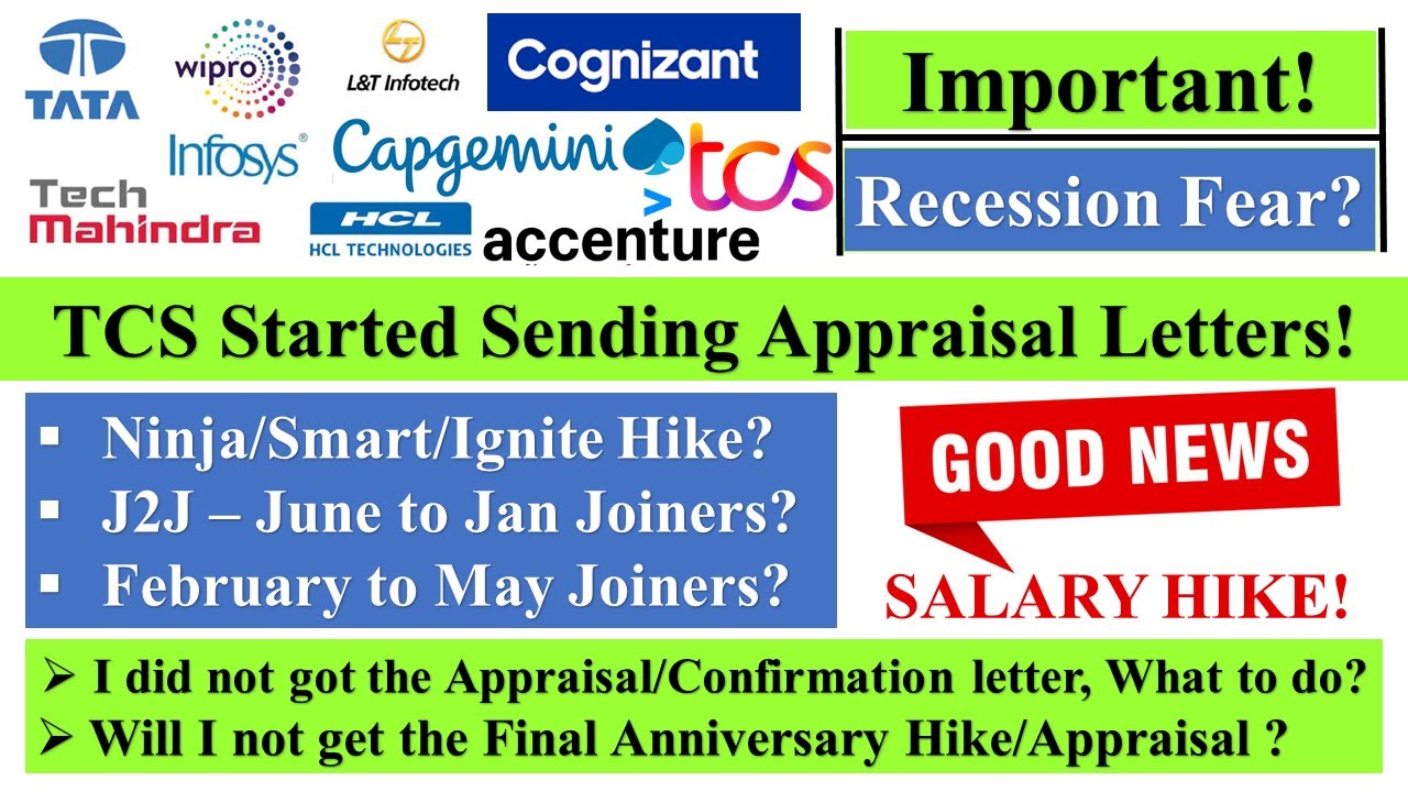 TCS Appraisal Process 2023 | Salary #hike #appraisal goals and attributes #tcs #infosys freshers