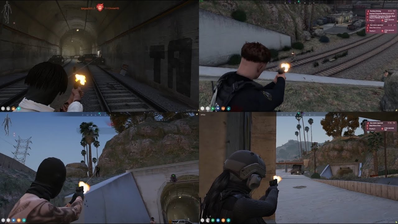 Hydra Wipe PD To Prevent Getting Raided (Multi POV) | NoPixel 4.0 GTA RP