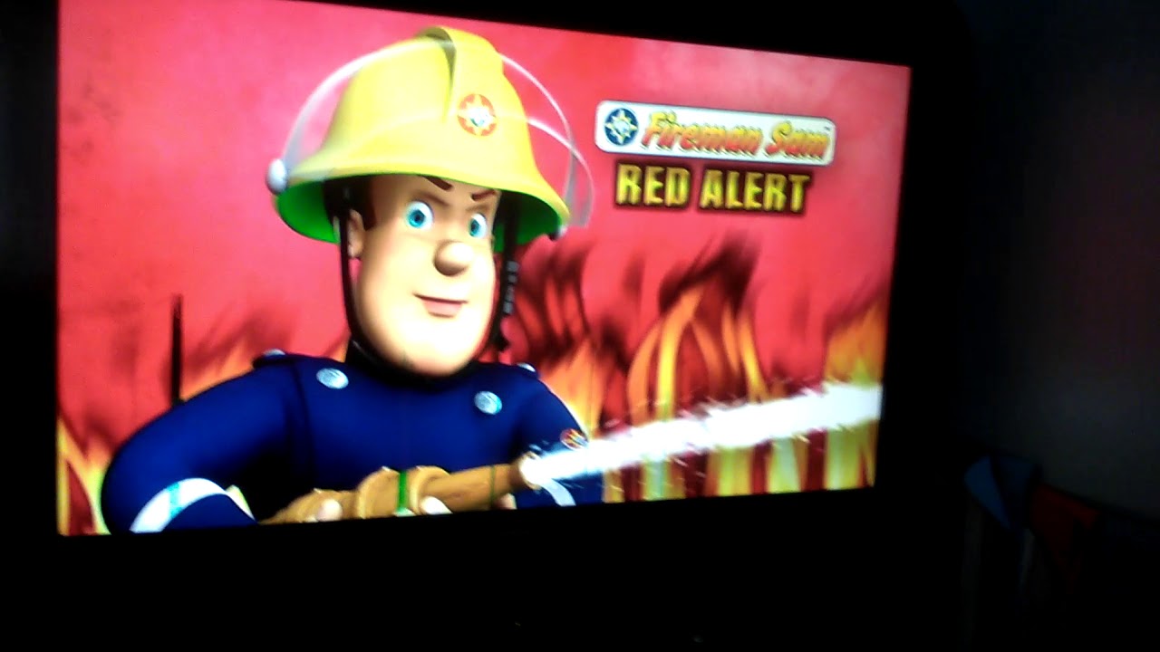Fireman Sam red alert DVD menu walkthrough