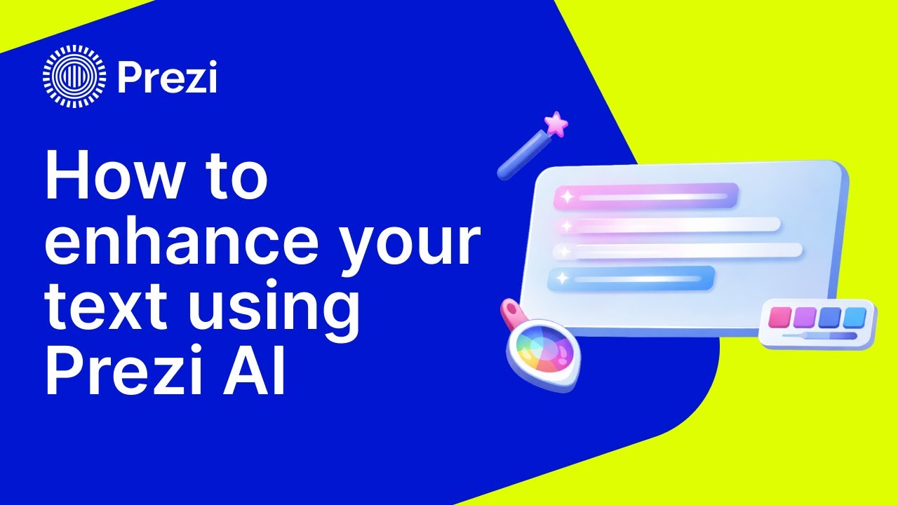 Мгновенно перепишите или визуализируйте свой текст с помощью Prezi AI.