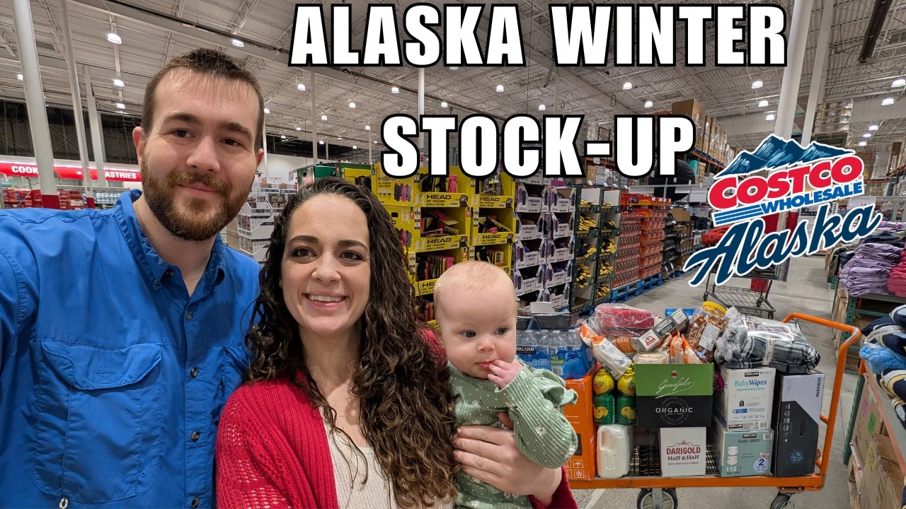 Как пережить зиму на Аляске | Огромная закупка товаров в Costco