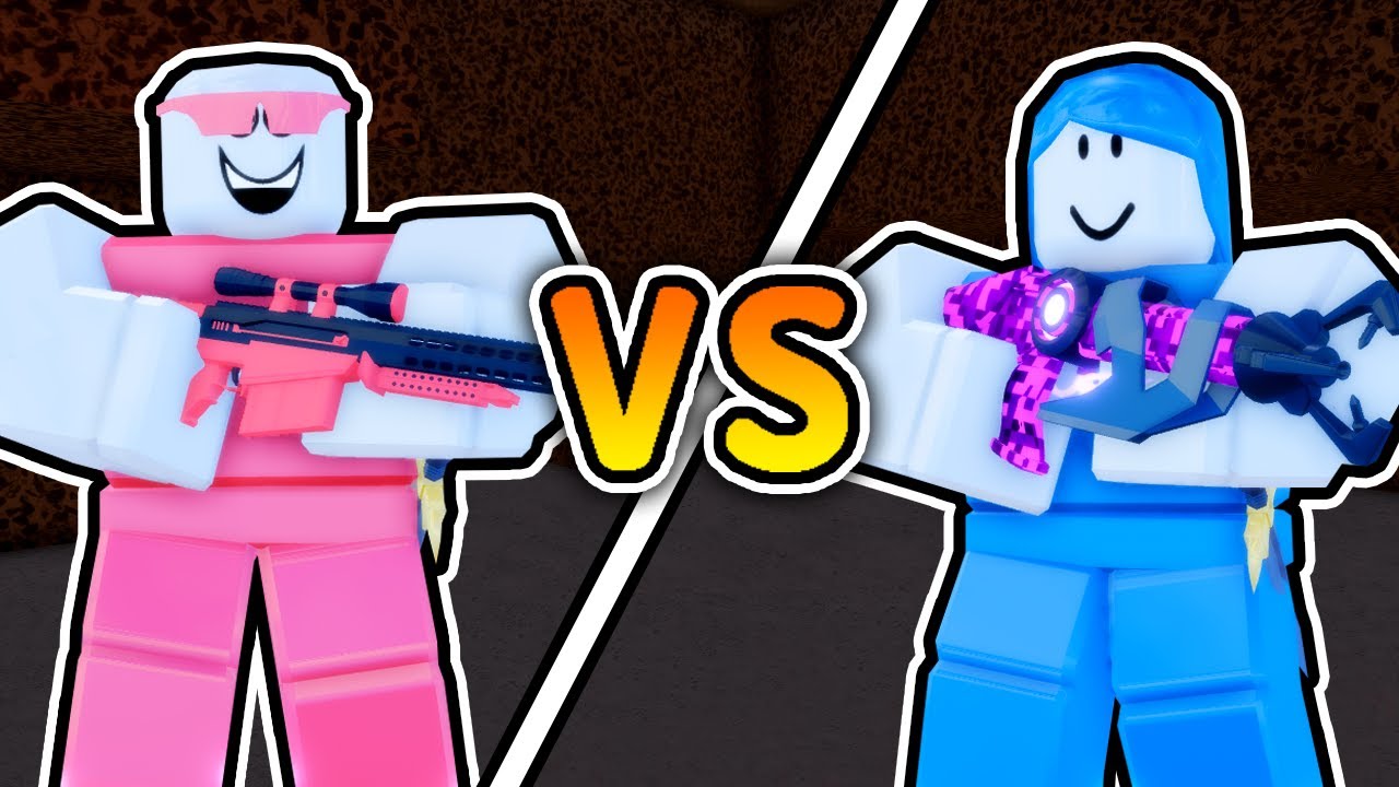 We Did A $1,500 1v1 In Roblox Flag Wars..