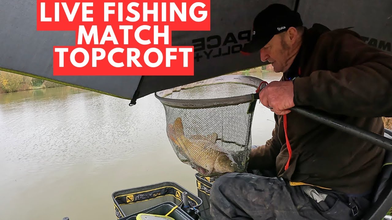 Zawody wędkarskie na żywo Topcroft Lakes NR35 2BU, #matchfishinguk